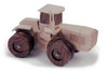This is what the finished toy looks like when using the JD Tractor 4WD Woodworking Plan.