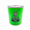 The front of the quart can of Frog Juice shows a frog wearing a cape and holding a paintbrush.