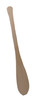 A basswood paddle standing.