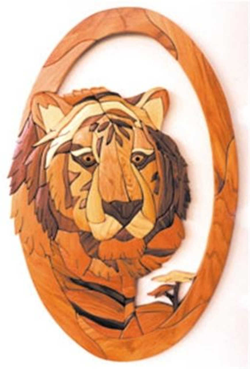 Tiger Intarsia