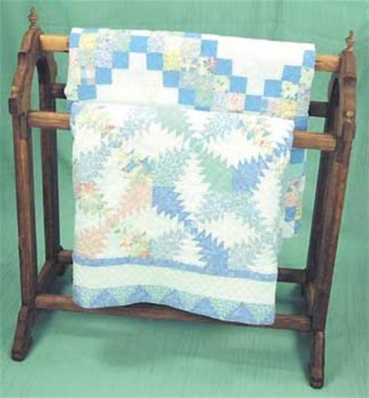 Wall Quilt Rack Display Plan