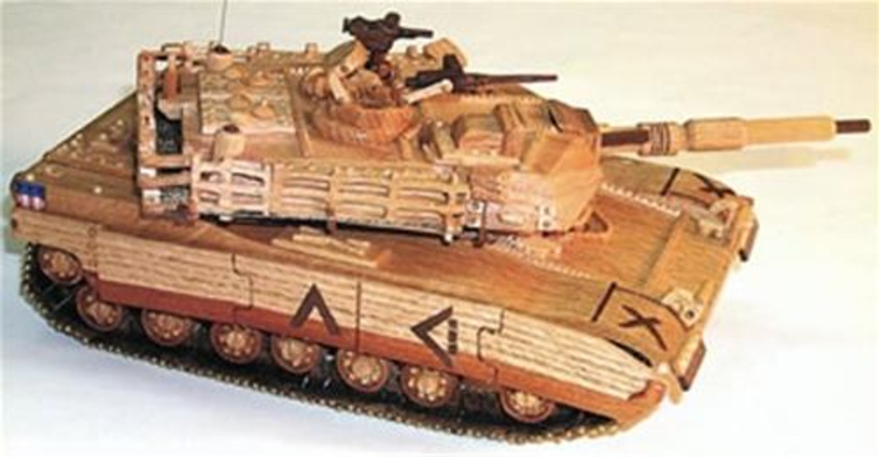 wooden toy tank