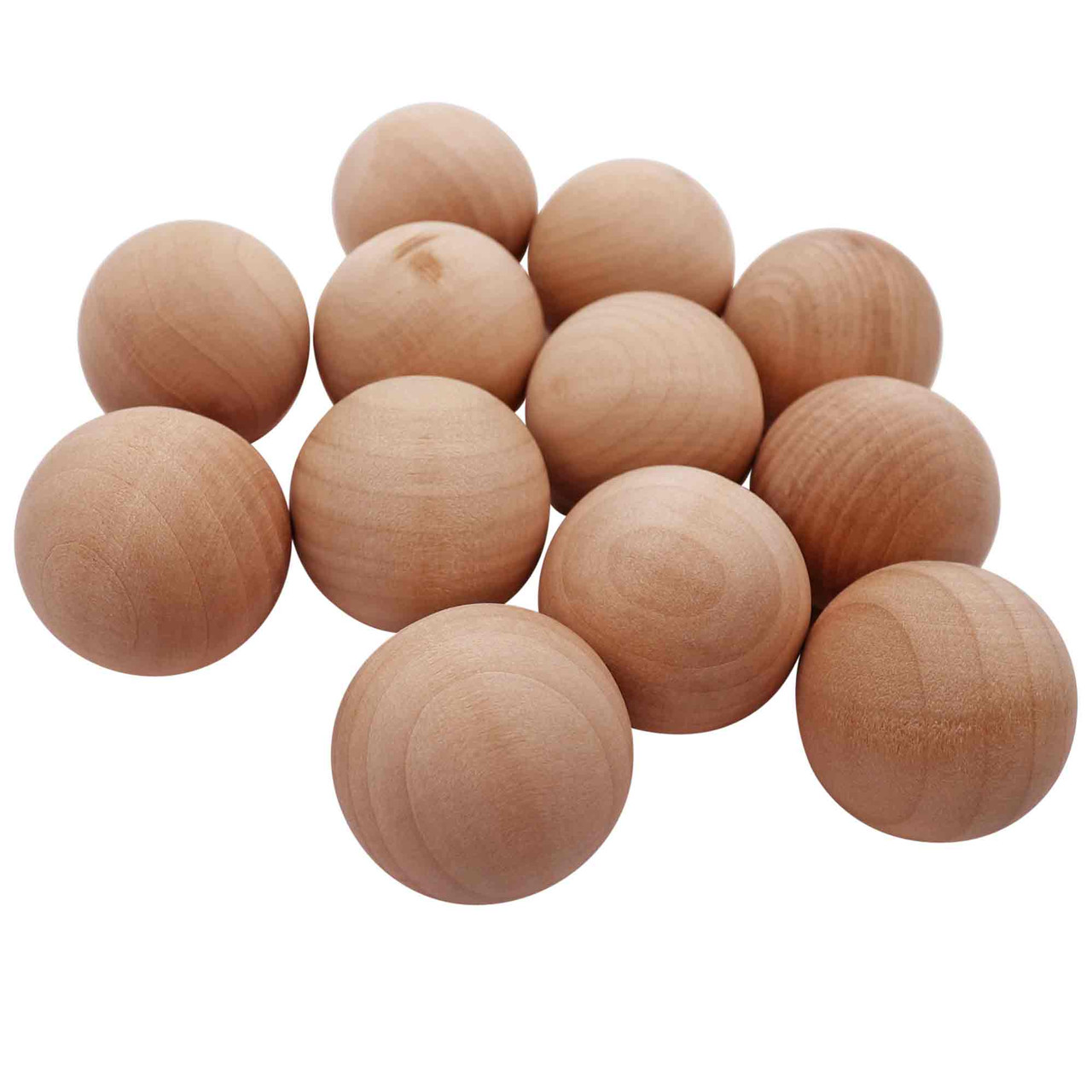 Wood Balls 1 1/2