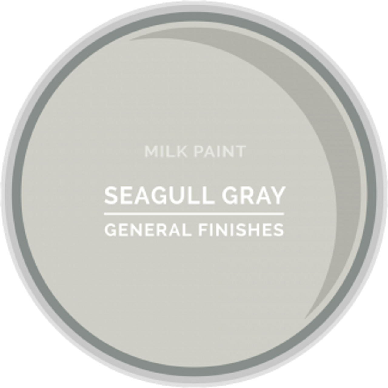 General Finishes Seagull Gray Milk Paint Quart