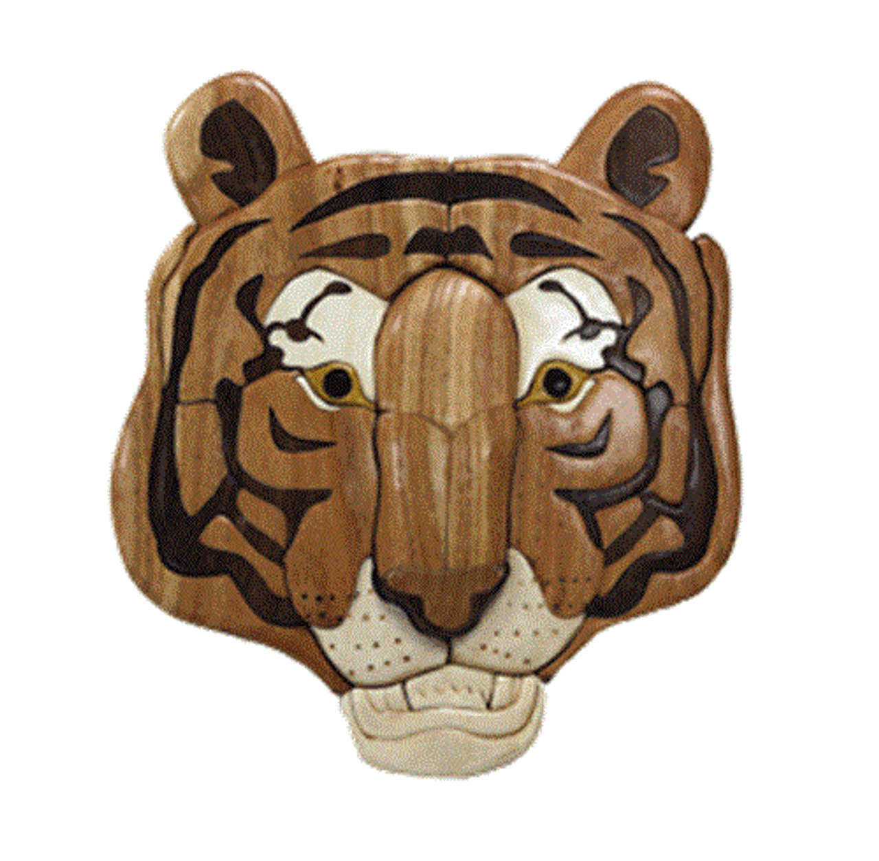 Tiger Intarsia