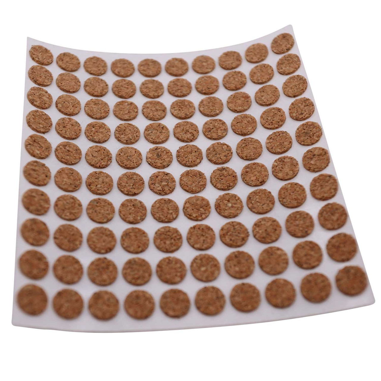 SoftTouch 4924995N Craft Value Pack-236 Pcs, Dots-Cork Pads-Felt Strips-Bumpers, Brown