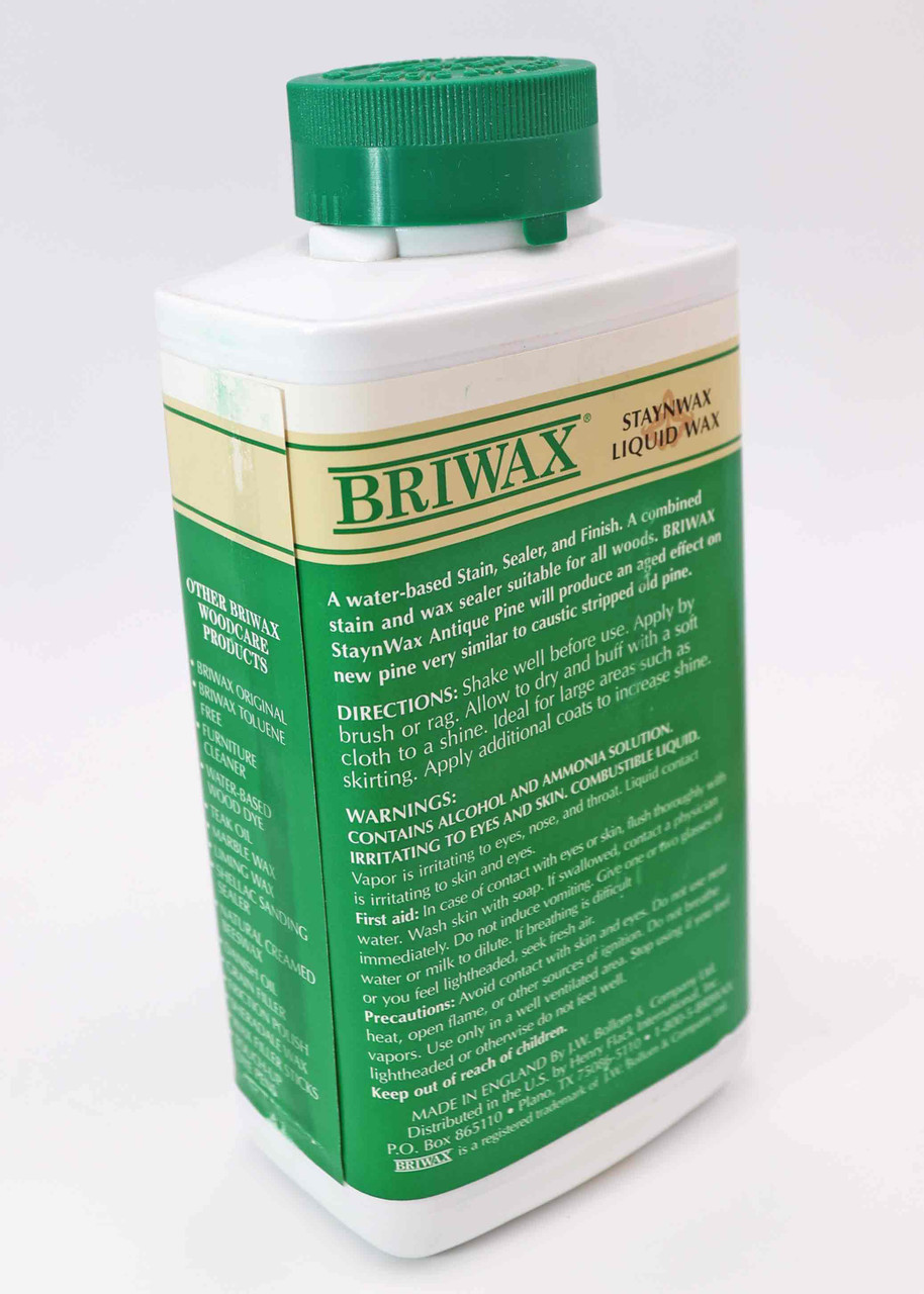 Briwax Original Furniture Wax 16 Oz - Clear