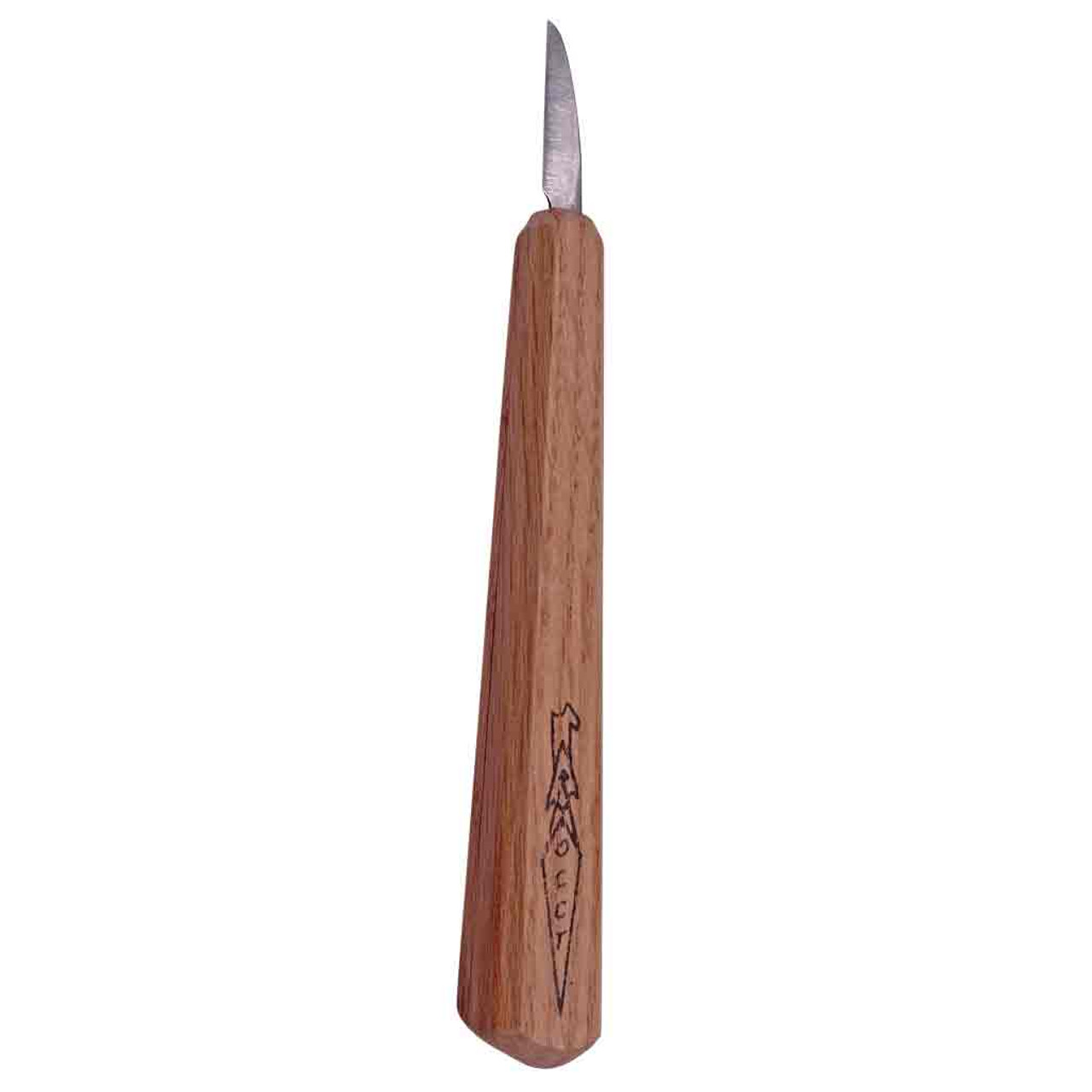 1/2 Angled Mini Detail Wood Carving Knife Large Handle