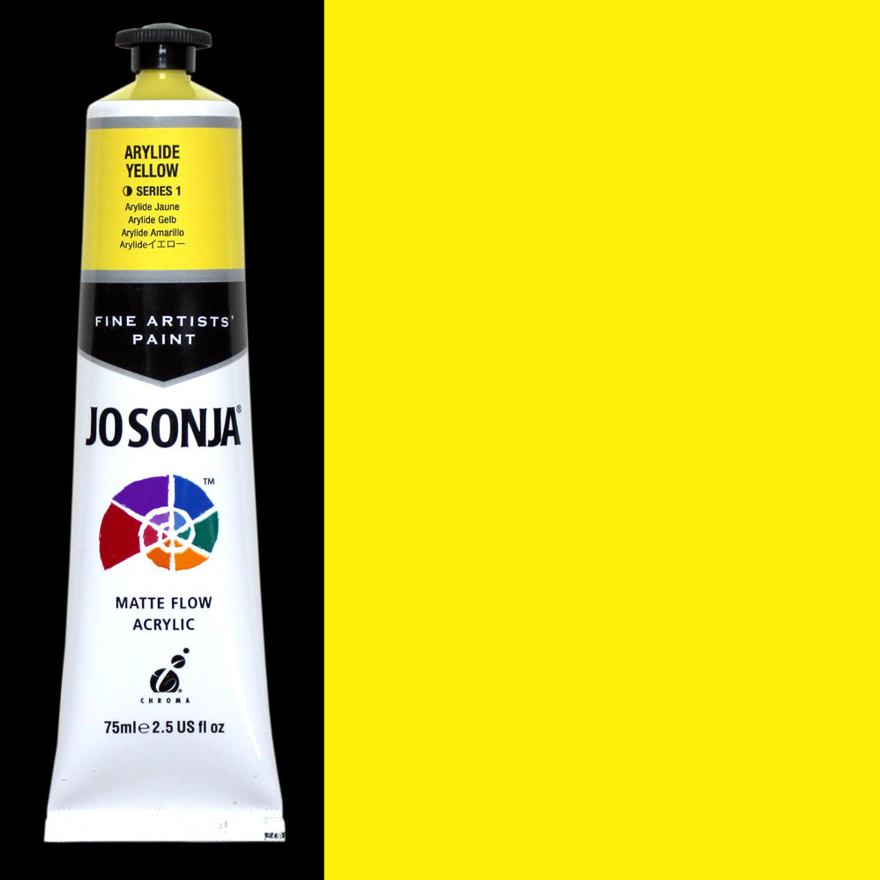 Jo Sonja Arylide Yellow Acrylic Paint