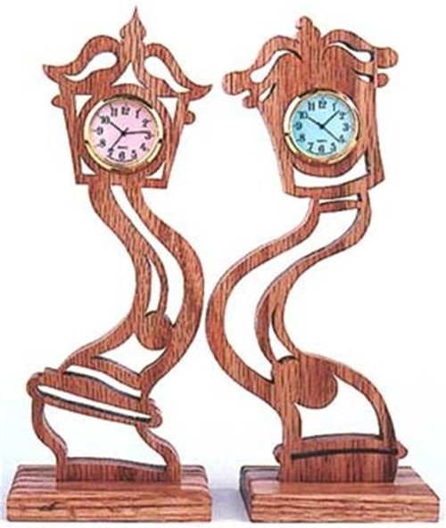 Wildwood Designs Curvy Clocks Plan