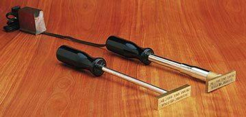 The Maker's mark branding Irons come in Electric and torch heated.
