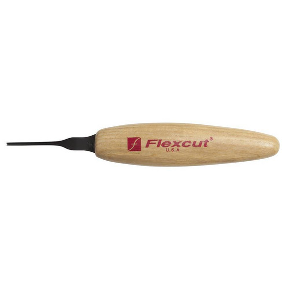 Flexcut MT39  90° Micro V-Tool  1.5mm with a small handle.