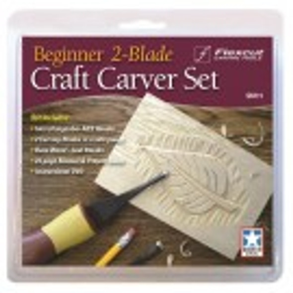 Flexcut Beginner 2 Blade Craft Carver Set