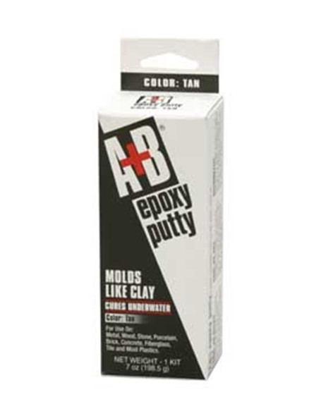 A package of the A+B Epoxy Putty.