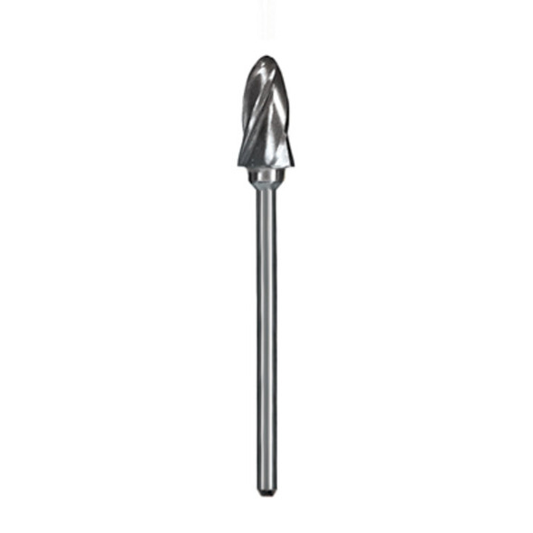 This is a Open Flute Carbide Bur with a smaller size shank.