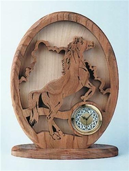 Wildwood Designs Wild Mustang Clock Plan
