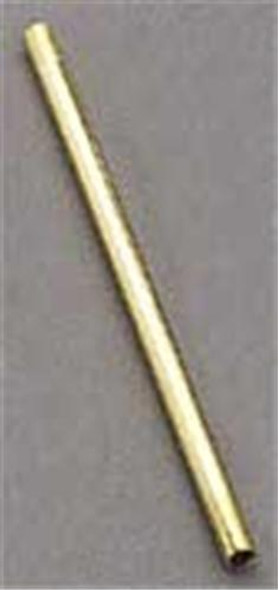 This Brass Straight Pipe shown in the photo is 12 inches long with threaded ends.