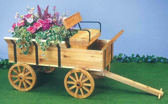 Winfield Collection Hay Wagon Planter Woodworking Plan