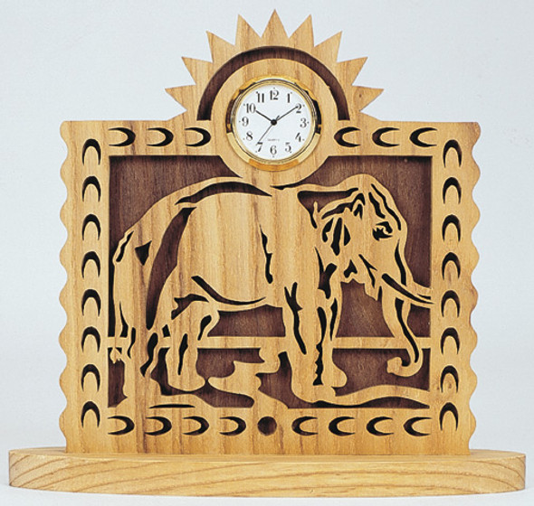 Elephant Clock Pattern