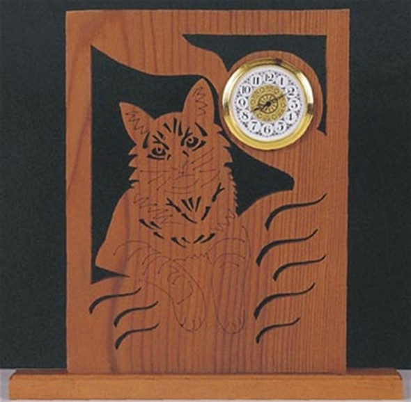 Kitty Clock Pattern