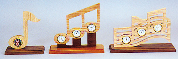 Musical Notes Clock Pattern