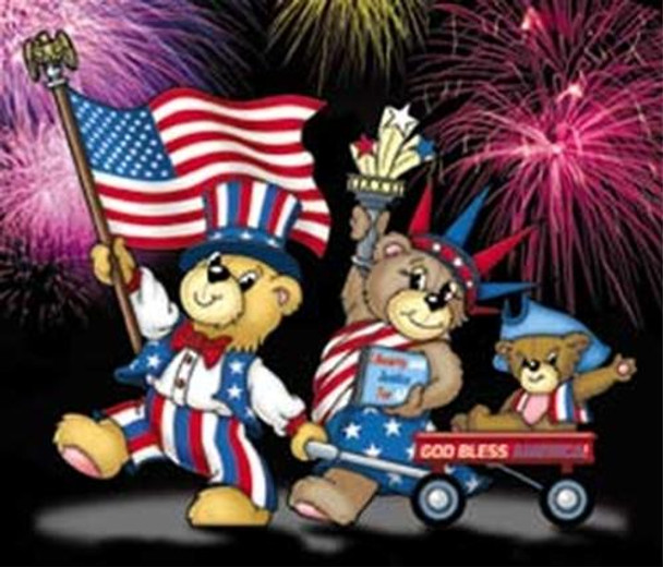 Winfield Collection Bear-y Patriotic Family Woodworking Plan