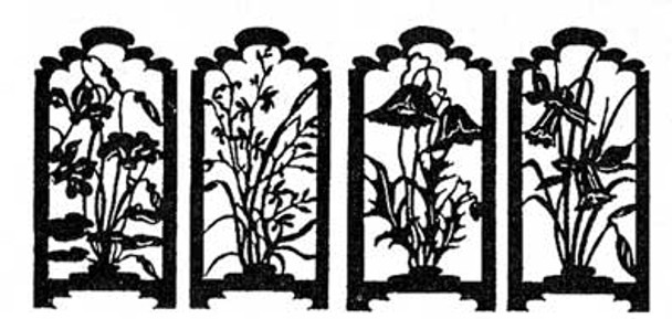 Four Flowers Pattern