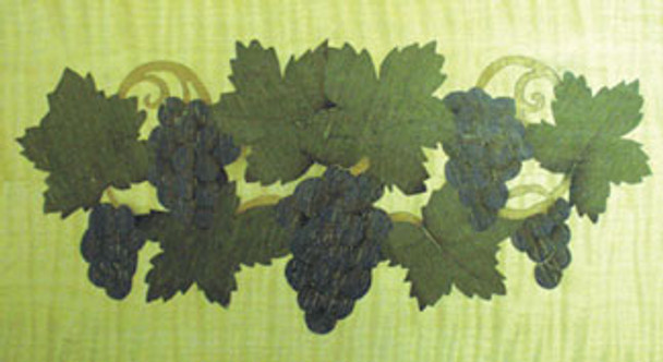 Grapes Marquetry Pattern