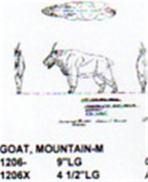 Mountain Goat Standing 3" Long