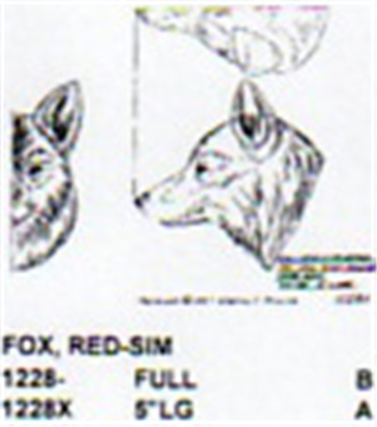 Red Fox Head Only