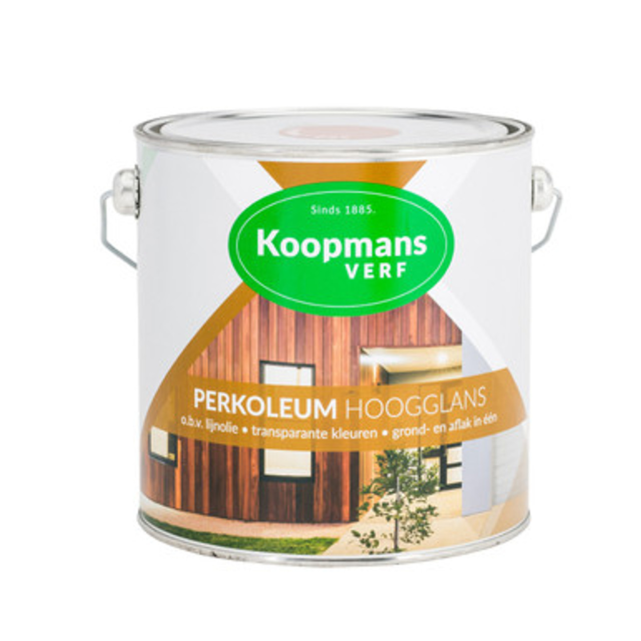 Koopmans Perkoleum Hoogglans Transparant | Langer Glansbehoud Onlineverf.nl