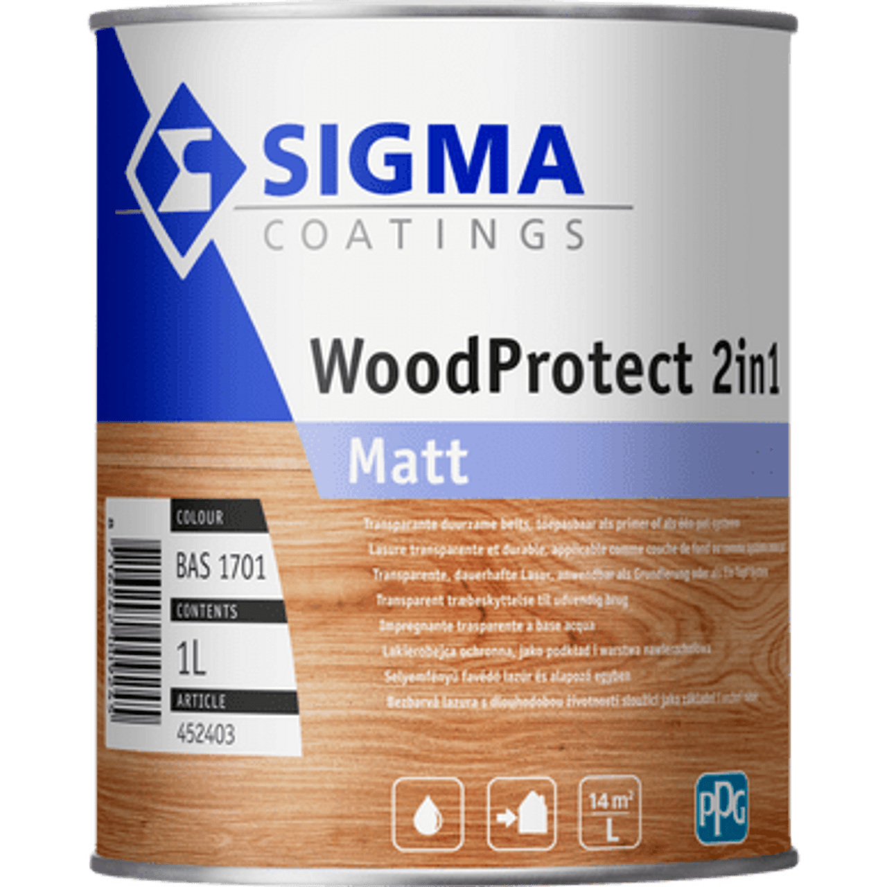 papier Gezicht omhoog waardigheid Sigma Woodprotect 2in1 Matt kopen | Onlineverf.nl