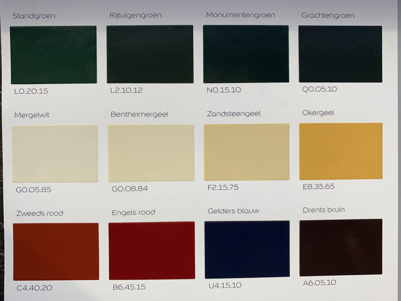 Sikkens RIJKS kleuren - Onlineverf.nl