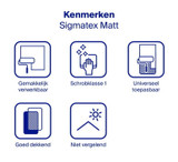 Sigmatex Superlatex Matt Kenmerken