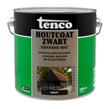 Tenco Houtcoat Zwart WB Mat 2,5L