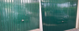 Van blik naar wow! | Mosgroene make-over voor een garagedeur