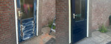 Klantproject | Klassieke deur met een hoogglans upgrade in zwartblauw