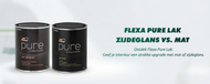 Geef jouw interieur een strakke laklaag met Flexa Pure Lak