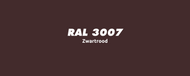 RAL 3007 - Zwartrood