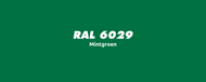 RAL 6029 - Mintgroen