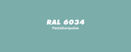 RAL 6034 - Pastelturquoise