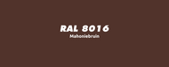 RAL 8016 - Mahoniebruin