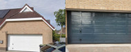 Klantproject | Moderne garagedeur met een zijdeglans upgrade