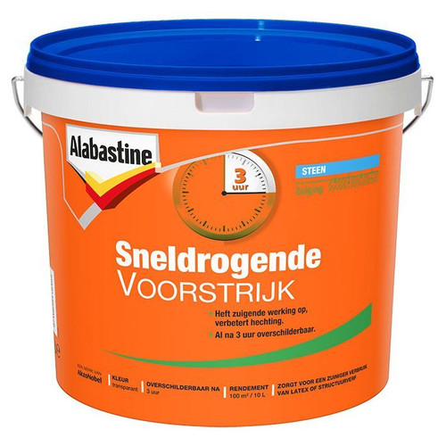 Alabastine Voorstrijk Sneldrogend Transparant 10 liter