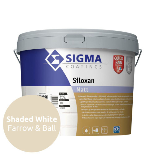 Sigma Siloxan Matt - 10 liter Shaded White