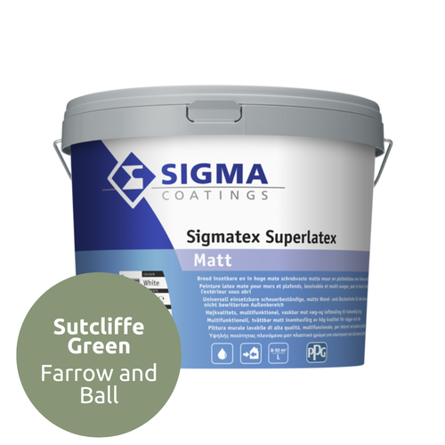Sigma Sigmatex Superlatex Matt - 10 liter Sutcliffe Green 78