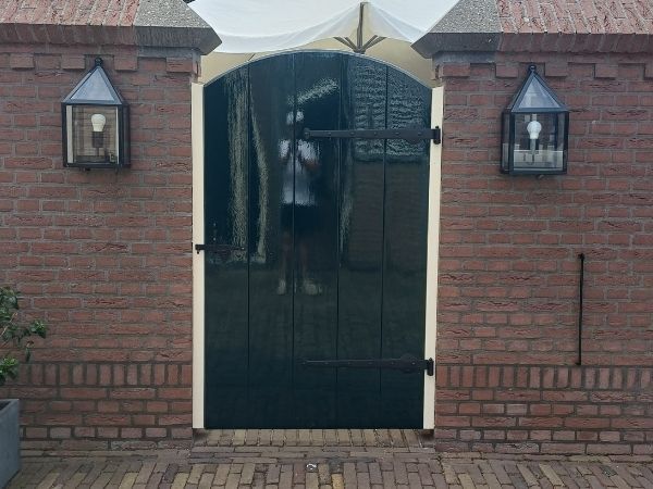 Hoogglans tuindeur