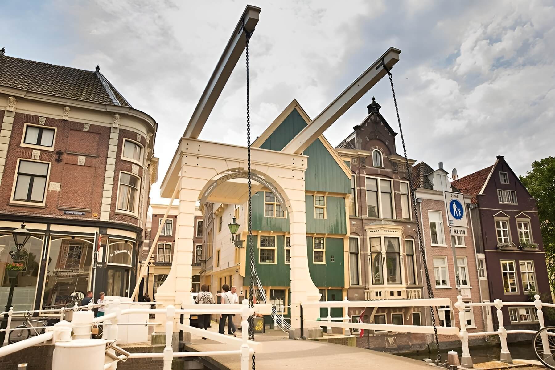 Afbeelding van de grachten in Alkmaar