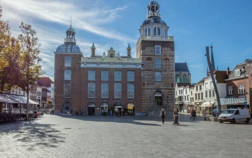 Historische haven in Goes