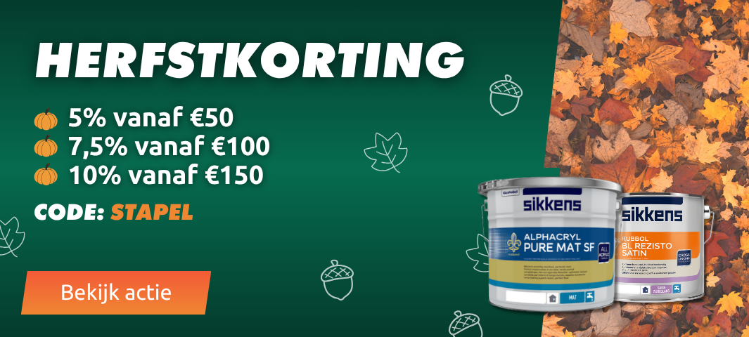 Herfstactie stapelkorting
